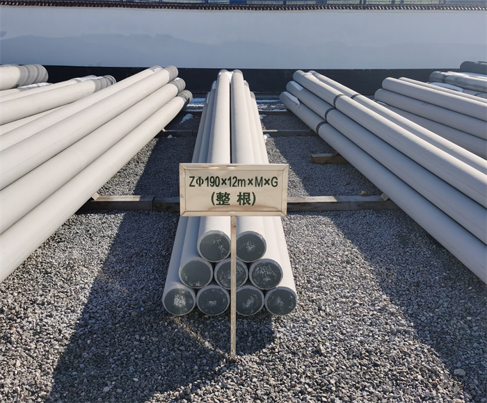 阜平190×12米钢筋混凝土水泥电线杆