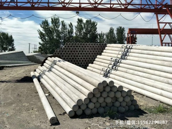 阜平190*10米非预应力水泥电线杆